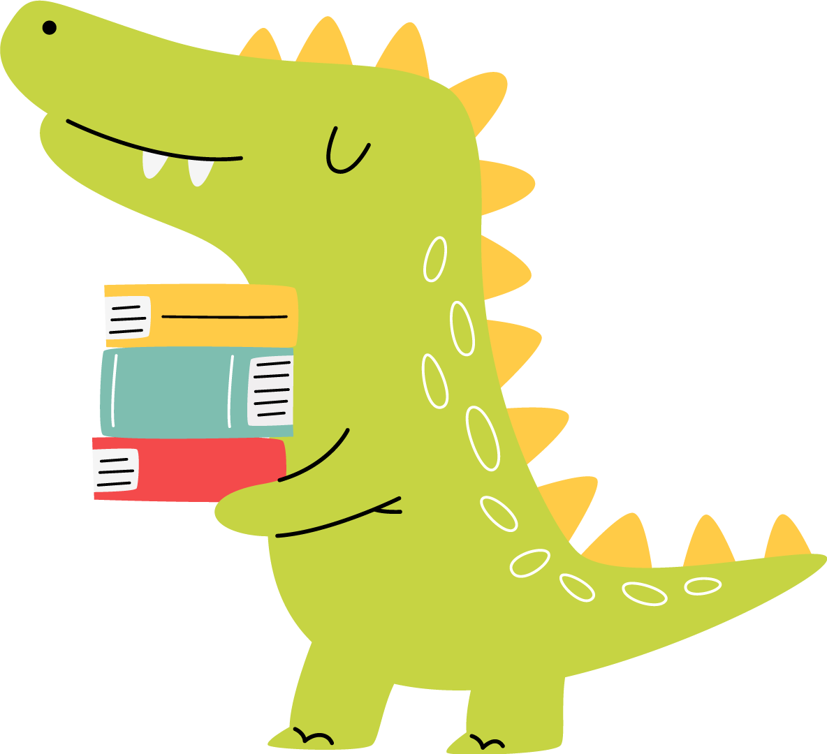 crocodile is caring books